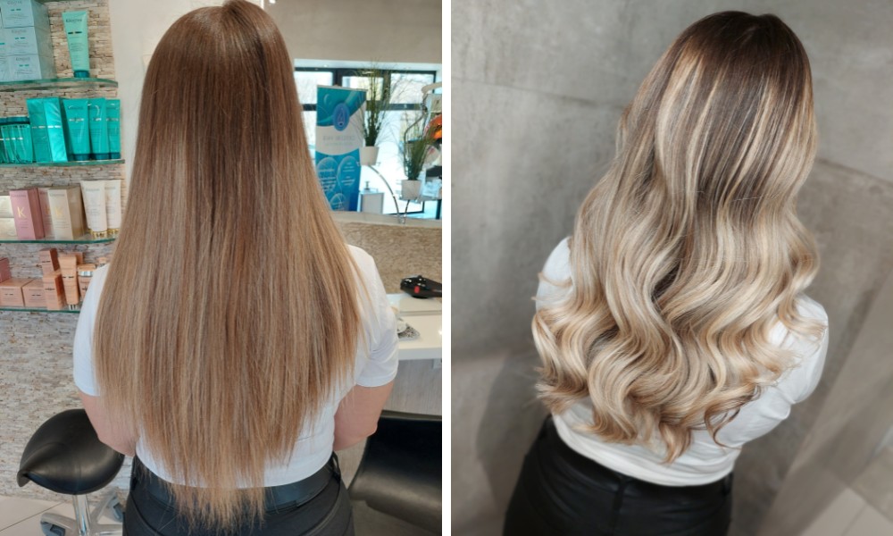 balayage technika