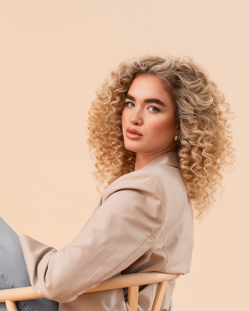 göndör hajápolás